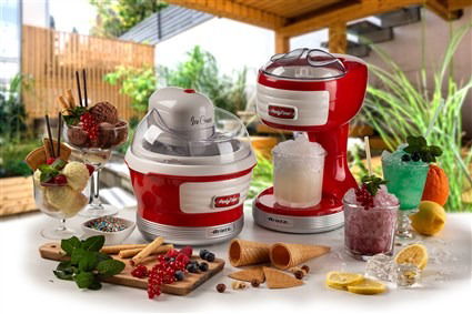 Ariete 76/00 Picadora de Hielo Party Time Roja