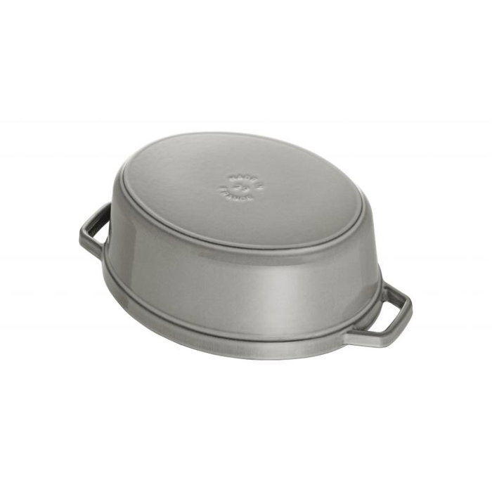 Zwilling Staub La Cocotte Roaster Oval 27 cm, Color Gris, Modelo 40500-276-0 (405002760)