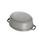 Zwilling Staub La Cocotte Roaster Oval 27 cm, Color Gris, Modelo 40500-276-0 (405002760)