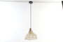 DKD Home Decor Lámpara de Techo de Ratán Sorine Marrón 30x30x29 cm