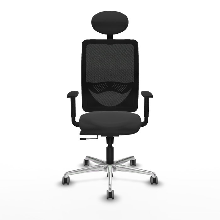 PIQUERAS Y CRESPO Silla de oficina Zulema Gris oscuro y Negro PIQUERAS Y CRESPO Silla de oficina Zulema Gris oscuro y Negro