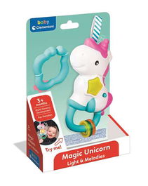 Clementoni Sonajero Unicornio Musical con Sonido 15x22x7cm