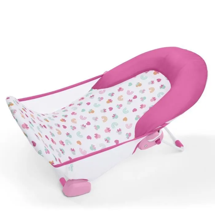 Bright Starts Disney Baby Asiento de Baño Plegable Minnie Rosa para Niña Bright Starts Disney Baby Asiento de Baño Plegable Minnie Rosa para Niña