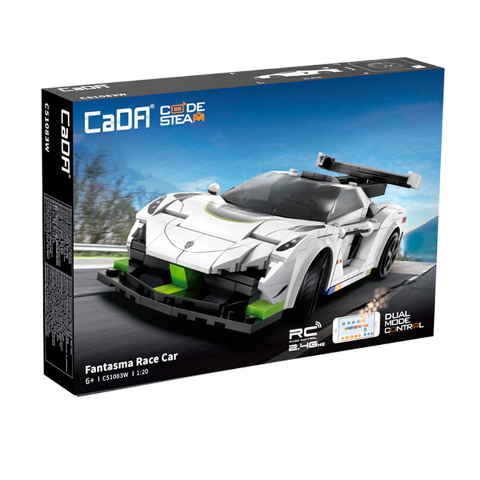 Deqube Cada Fantasma Coche RC 2.4GHz + App Bluetooth 322 Piezas Multilenguaje Deqube Cada Fantasma Coche RC 2.4GHz + App Bluetooth 322 Piezas Multilenguaje