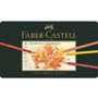 Faber-Castell Polychromos Estuche de Metal de 36 Lápices de Colores Surtidos