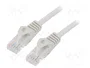 Gembird PP6U-5M Cable de Red Cat6 U/UTP Gris de 5 m