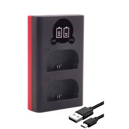 Baxxtar Pro Charger LCD Dual para LP-E6
