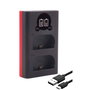 Baxxtar Pro Charger LCD Dual para LP-E6