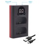 Baxxtar Pro Charger LCD Dual para LP-E6