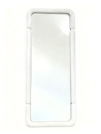 DKD Home Decor Espejo Moderno Lacado Blanco Roto 70x170 cm