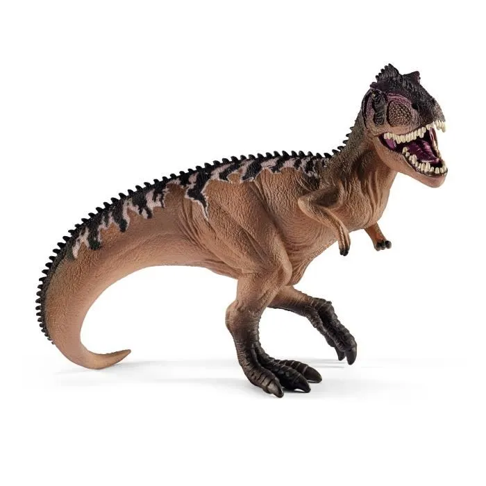 Schleich 15010 Figura Giganotosaurus Dinosaurios - Réplica realista de gran tamaño, 12-13 metros de largo. Para niños a partir de 4 años.