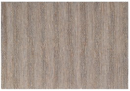 DKD Home Decor Alfombra de Yute y Algodón 140x200x1 cm Natural