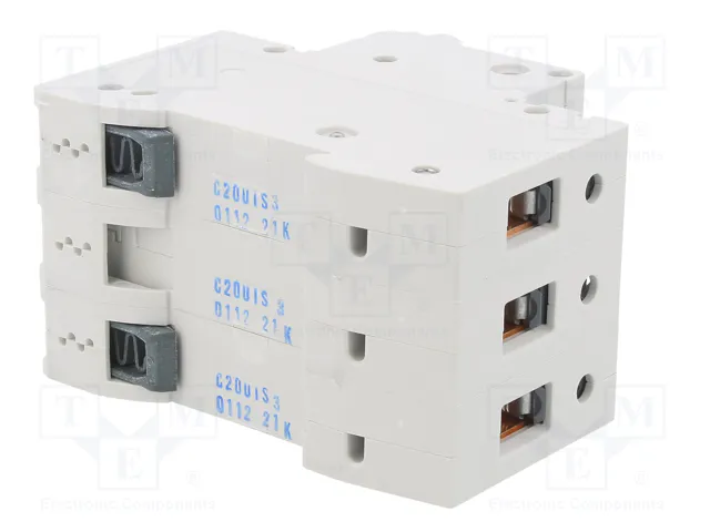 SIEMENS 5SL4320-7 Interruptor magnetotérmico 3 polos 20A 10kA