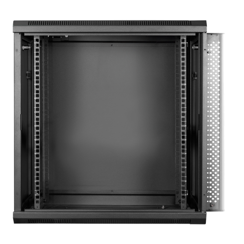 Phasak Armario Rack Mural 19" Pro 12U 600x450 Negro Flat Pack
