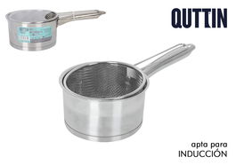 Hermes Cazo con Cestillo Freidor 16 cm (1,8 L) Acero Inoxidable (4 Unidades)