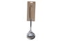 DKD Home Decor Cucharón INOX ACACIA Natural y Plateado