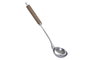 DKD Home Decor Cucharón INOX ACACIA Natural y Plateado