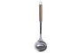 DKD Home Decor Cucharón INOX ACACIA Natural y Plateado