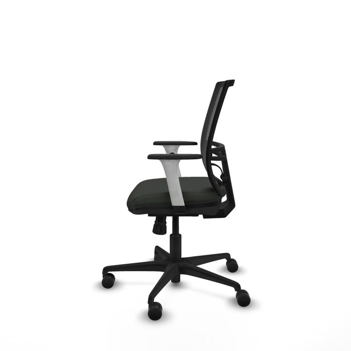 PIQUERAS Y CRESPO Silla de oficina Yunquera con mecanismo Sincro Negra PIQUERAS Y CRESPO Silla de oficina Yunquera con mecanismo Sincro Negra