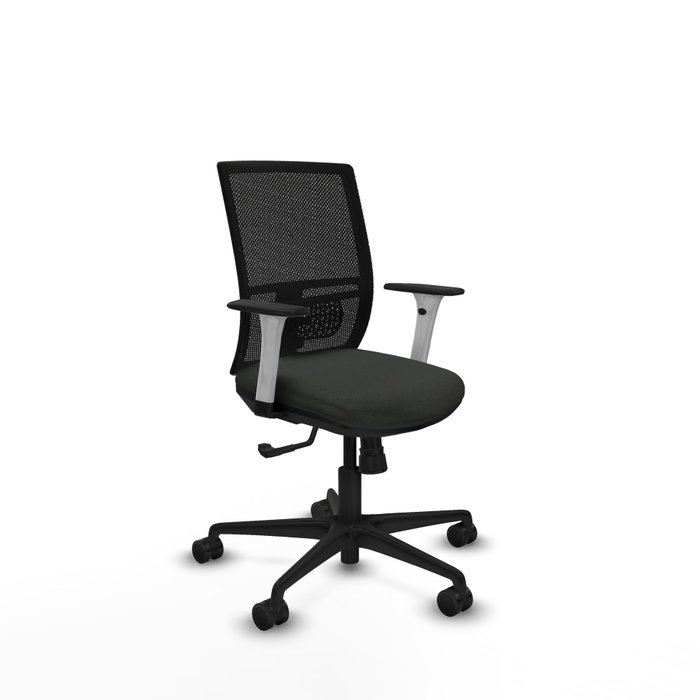 PIQUERAS Y CRESPO Silla de oficina Yunquera con mecanismo Sincro Negra PIQUERAS Y CRESPO Silla de oficina Yunquera con mecanismo Sincro Negra