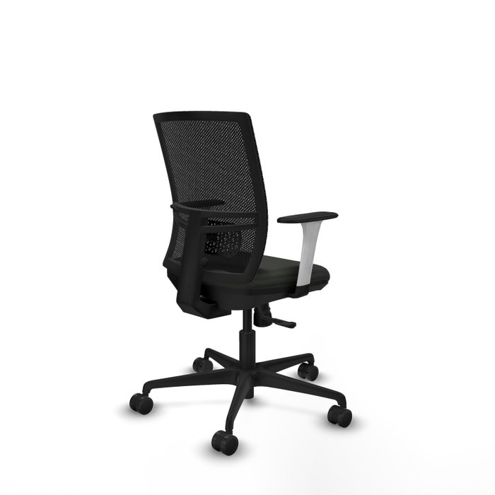 PIQUERAS Y CRESPO Silla de oficina Yunquera con mecanismo Sincro Negra PIQUERAS Y CRESPO Silla de oficina Yunquera con mecanismo Sincro Negra