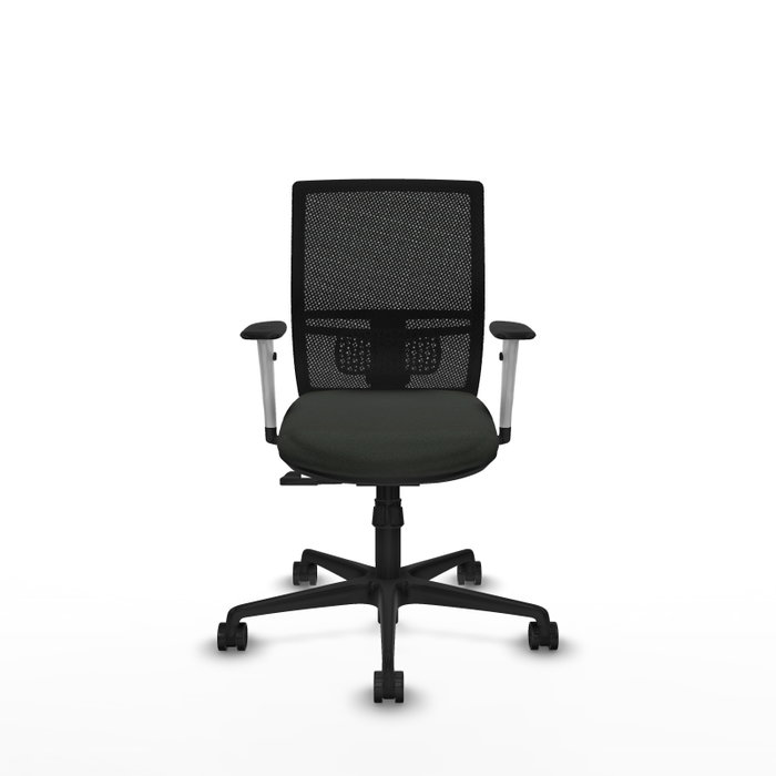 PIQUERAS Y CRESPO Silla de oficina Yunquera con mecanismo Sincro Negra PIQUERAS Y CRESPO Silla de oficina Yunquera con mecanismo Sincro Negra