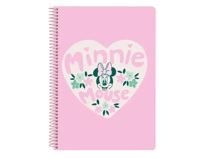Safta Libreta Espiral Minnie Mouse Minty Tapas Duras 80 Hojas Safta Libreta Espiral Minnie Mouse Minty Tapas Duras 80 Hojas