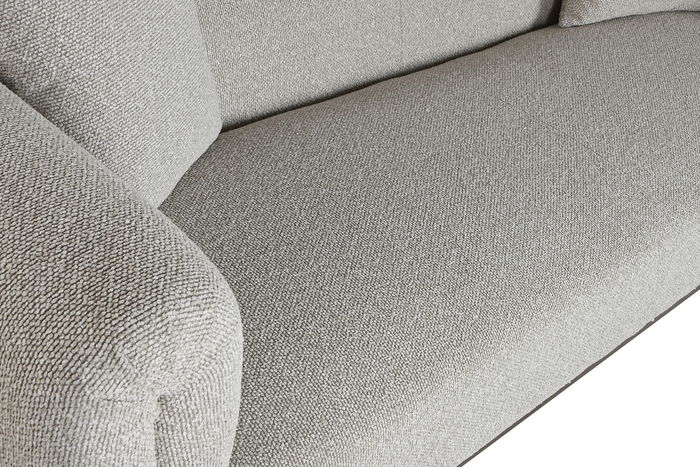 DKD Home Decor Sofá Scandi Crudo Marrón 220 x 95 x 77 cm