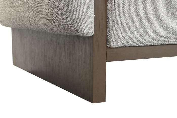 DKD Home Decor Sofá Scandi Crudo Marrón 220 x 95 x 77 cm