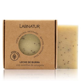 LABNATUR BIO Pack de 6 Jabones Naturales Premium con Leche de Burra 100g