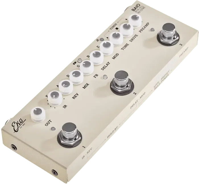 EKO Multi Efectos All In One para Guitarra Eléctrica con USB, Bluetooth y Batería Recargable EKO Multi Efectos All In One para Guitarra Eléctrica con USB, Bluetooth y Batería Recargable