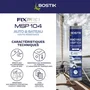 Bostik Fixpro MSP 104 Adhesivo y Sellador para Automoción/Náutica Blanco 290 ml Resistente a la Intemperie y al Agua de Mar