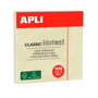 Apli Bloc de notas adhesivas 100h 75x75mm amarillo