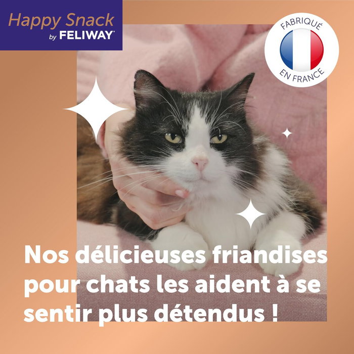 FELIWAY Happy Snack Salmón 6 Sobres de 15g FELIWAY Happy Snack Salmón 6 Sobres de 15g