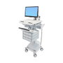 Ergotron StyleView Carro multimedia con accionamiento SLA y 9 cajones