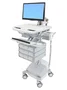 Ergotron StyleView Carro multimedia con brazo LCD y 9 cajones