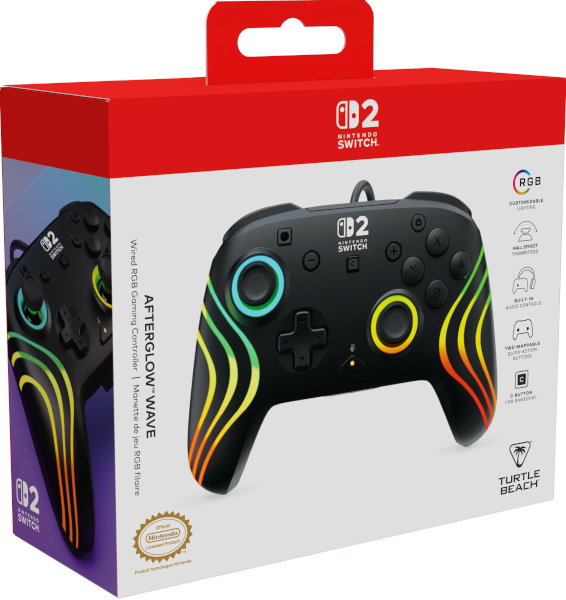 Turtle Beach Afterglow Wave Negro para Nintendo Switch Turtle Beach Afterglow Wave Negro para Nintendo Switch