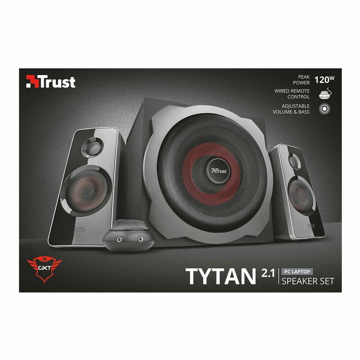 Trust GXT 38 Tytan Altavoces 2.1 Negro Trust GXT 38 Tytan Altavoces 2.1 Negro