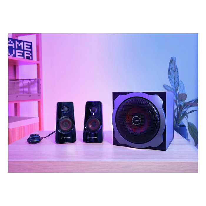 Trust GXT 38 Tytan 2.1 Altavoces Alámbricos 60W Negro - GXT 38