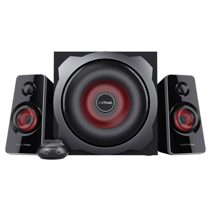 Trust GXT 38 Tytan 2.1 Altavoces Alámbricos 60W Negro - GXT 38