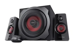 Trust GXT 38 Altavoces Multimedia 2.1 Negro