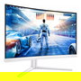 Philips Evnia 27" Monitor Gaming Curvo, 27M2C5501/00, 180Hz, Resolución QHD 2560x1440, 1ms, AMD FreeSync Premium, HDR10, Blanco