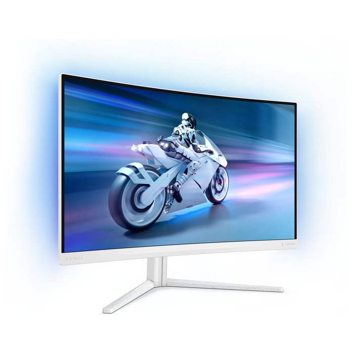 Philips Evnia 27" Monitor Gaming Curvo, 27M2C5501/00, 180Hz, Resolución QHD 2560x1440, 1ms, AMD FreeSync Premium, HDR10, Blanco Philips Evnia 27" Monitor Gaming Curvo, 27M2C5501/00, 180Hz, Resolución QHD 2560x1440, 1ms, AMD FreeSync Premium, HDR10, Blanco
