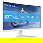 Philips Evnia 27" Monitor Gaming Curvo, 27M2C5501/00, 180Hz, Resolución QHD 2560x1440, 1ms, AMD FreeSync Premium, HDR10, Blanco