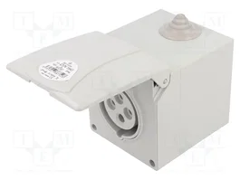 SEZ DK Conector de alimentación AC trifásicos hembra 16A 400V 4P 6H