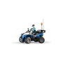 bruder Polizei-Quad mit Polizist und Ausstattung 63010