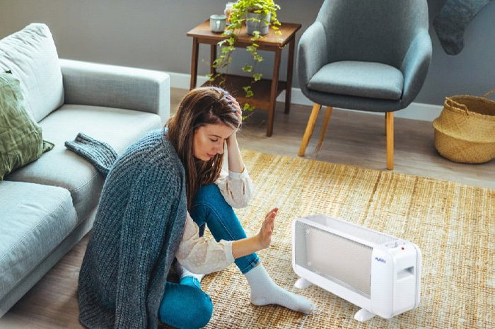 AVANT Radiador de Mica Mini, 1500W, 2 Niveles de Potencia