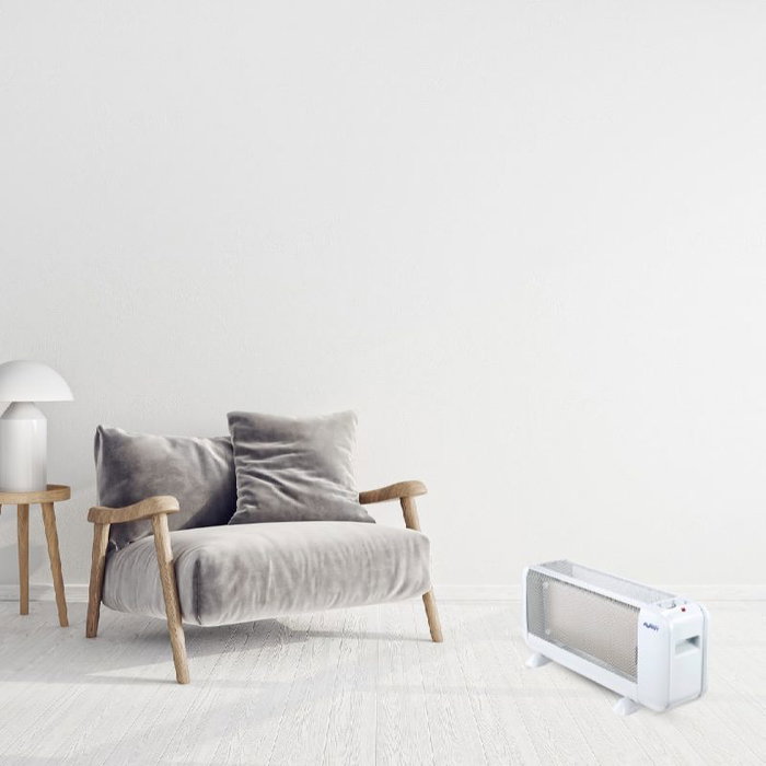AVANT Radiador de Mica Mini, 1500W, 2 Niveles de Potencia