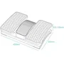 Tooq Reposapiés Ajustable/Inclinable TQFR0605-B Negro 430 x 320 x 105-130 mm