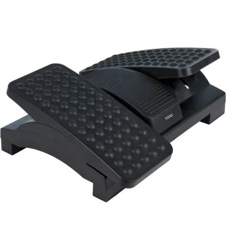 Tooq Reposapiés Ajustable/Inclinable TQFR0605-B Negro 430 x 320 x 105-130 mm